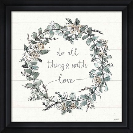 Framed Modern Farmhouse VI Print