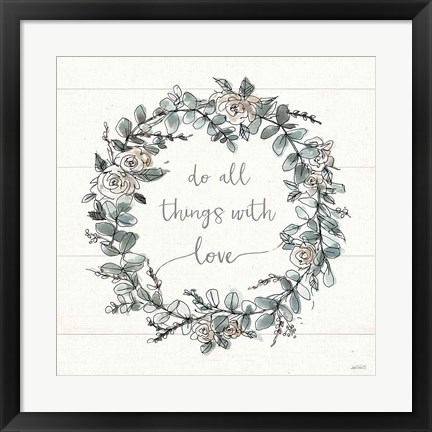 Framed Modern Farmhouse VI Print