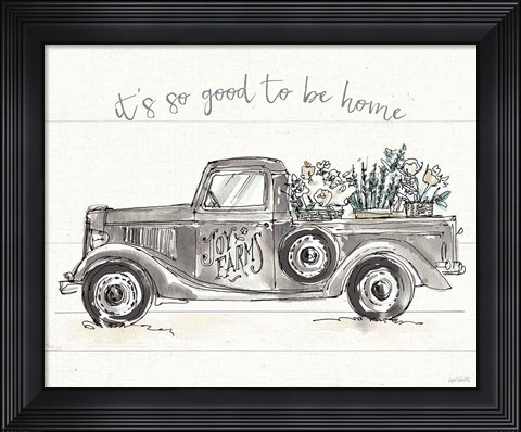Framed Modern Farmhouse VIII Print