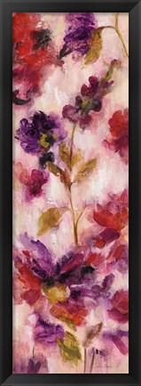 Framed Exuberant Florals III Print