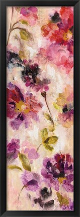 Framed Exuberant Florals II Print