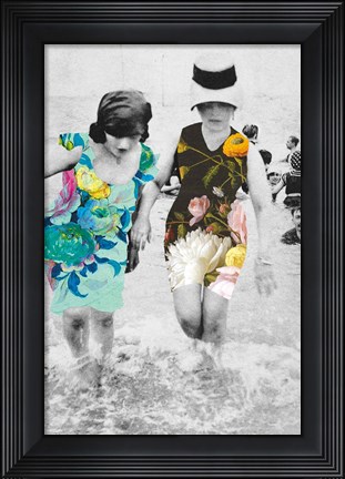Framed Beach Party Print