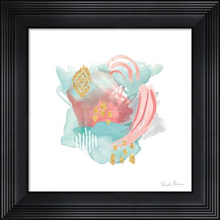 Framed Faridas Abstract IV Print