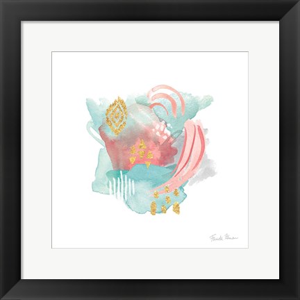 Framed Faridas Abstract IV Print