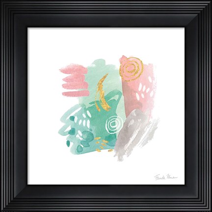 Framed Faridas Abstract I Print