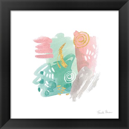 Framed Faridas Abstract I Print