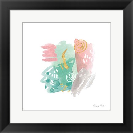 Framed Faridas Abstract I Print