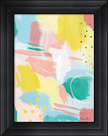 Framed Fresh Face Abstract II Print
