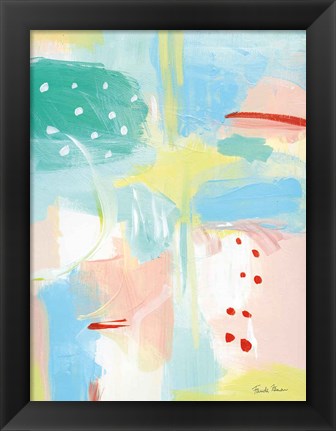 Framed Fresh Face Abstract I Print