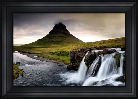 Framed Close to the Falls Print