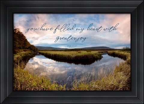 Framed Greater Joy Print