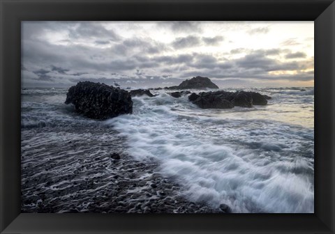 Framed High Tide Print