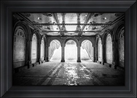 Framed Bethesda Terrace Print