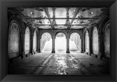 Framed Bethesda Terrace Print