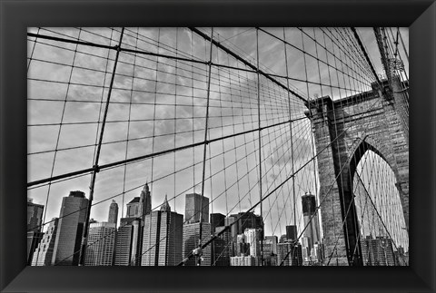 Framed Brooklyn Bridge Print