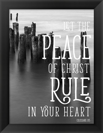 Framed Rule Your Heart Print