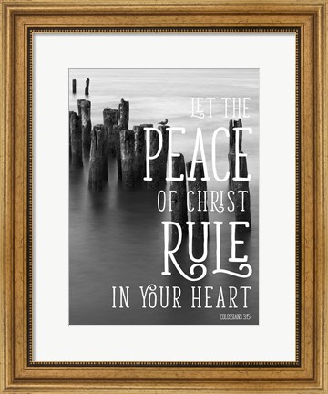 Framed Rule Your Heart Print