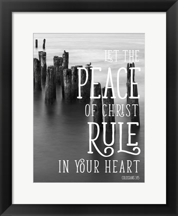 Framed Rule Your Heart Print