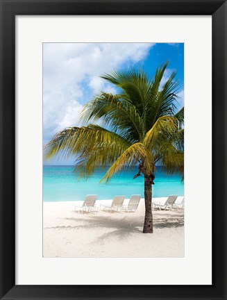 Framed Relaxing Beach Print