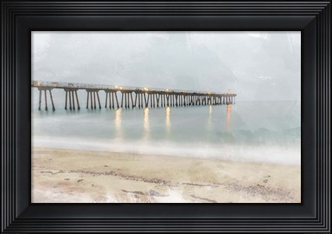 Framed Pier of Memory Print