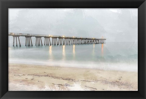 Framed Pier of Memory Print