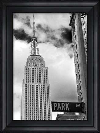 Framed Park Ave View Print