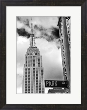 Framed Park Ave View Print
