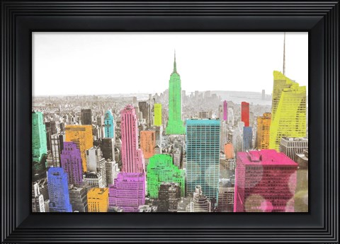 Framed Color In The Cities Print