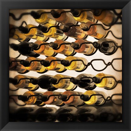 Framed Wine Selection I Print