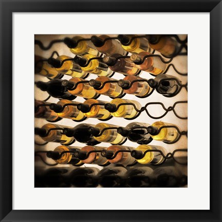 Framed Wine Selection I Print