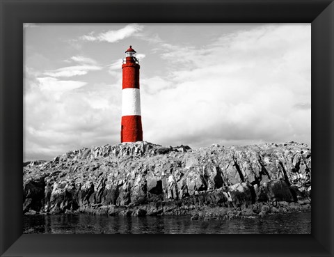 Framed Lighthouse Print