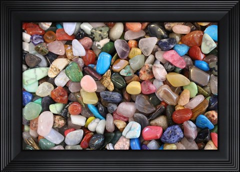 Framed Zen Rocks Print