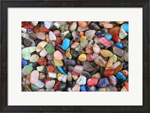 Framed Zen Rocks Print