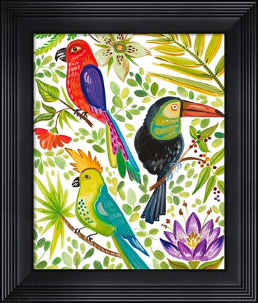 Framed Into the Tropics II Print