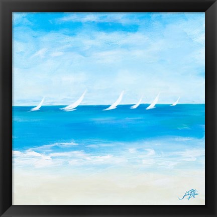 Framed Windjammer I Print