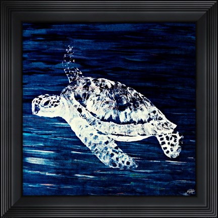 Framed Swim Along I Print