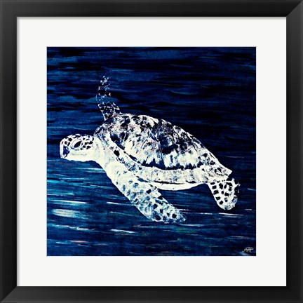 Framed Swim Along I Print