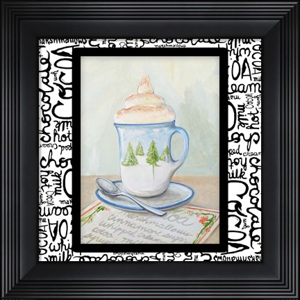 Framed Tis the Season for Cocoa I Print