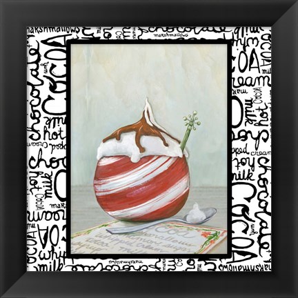 Framed Tis the Season for Cocoa II Print