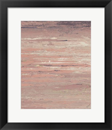 Framed Blush Sunset Print