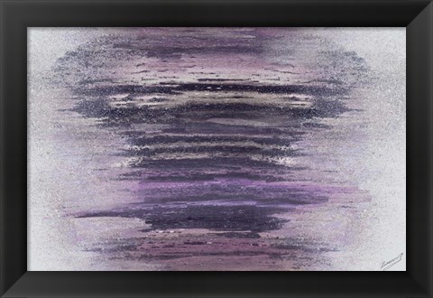 Framed Purple Woods Print