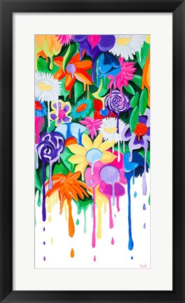 Framed Garden Drips Print