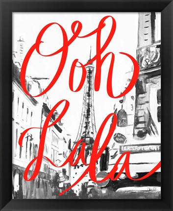 Framed Ooh La La Print