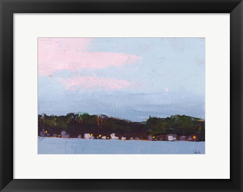 Framed Across the Lake Print