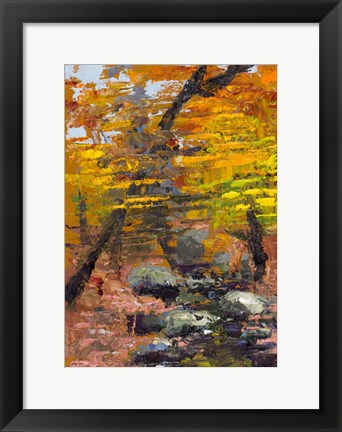 Framed Autumn Woods Print