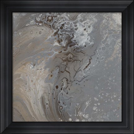Framed Modern Flow I Print