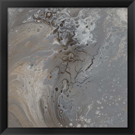 Framed Modern Flow I Print