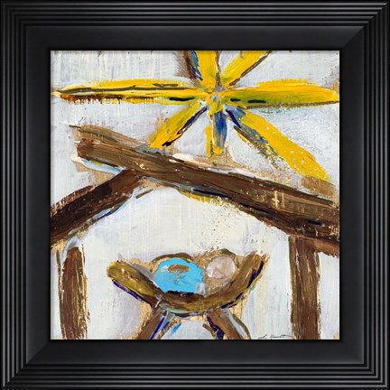 Framed Manger Print