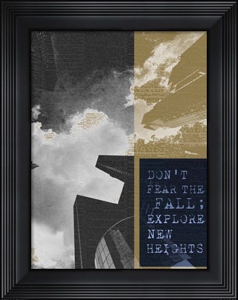 Framed City Inspired II Print