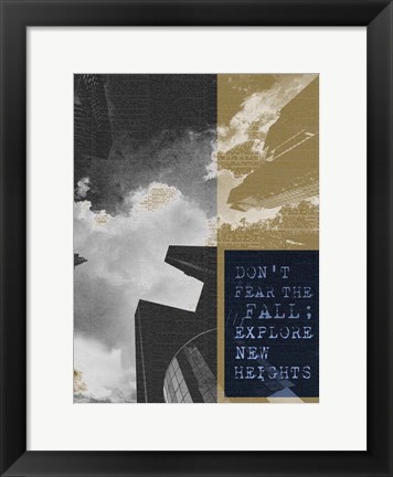 Framed City Inspired II Print